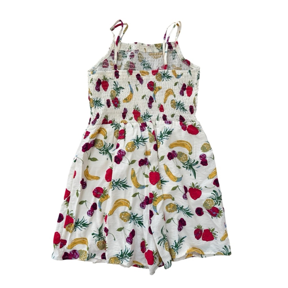 Sadie & Sage Colorful Fruit Print Skirted Romper medium (read) - Picture 6 of 7